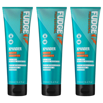 3 x Fudge Shampoo Xpander All Day Volume Booster 250ml
